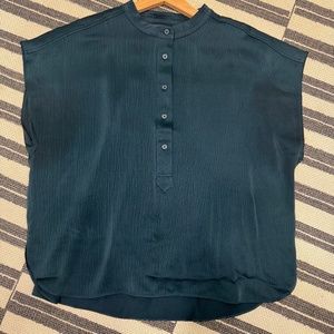 Banana Republic Teal Top - Size M
